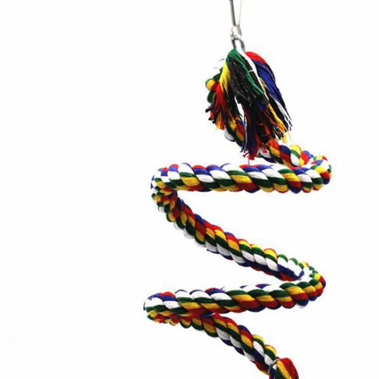 Braided Parrot Chew Toy